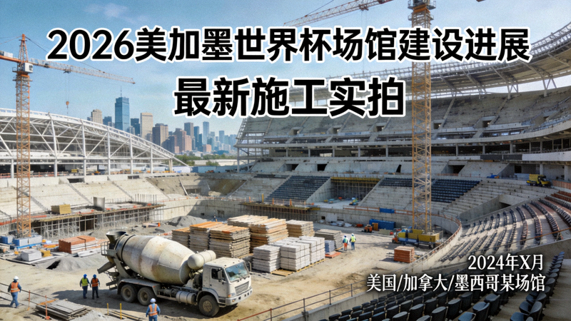 2026年美加墨世界杯场馆建设进展最新报道图片